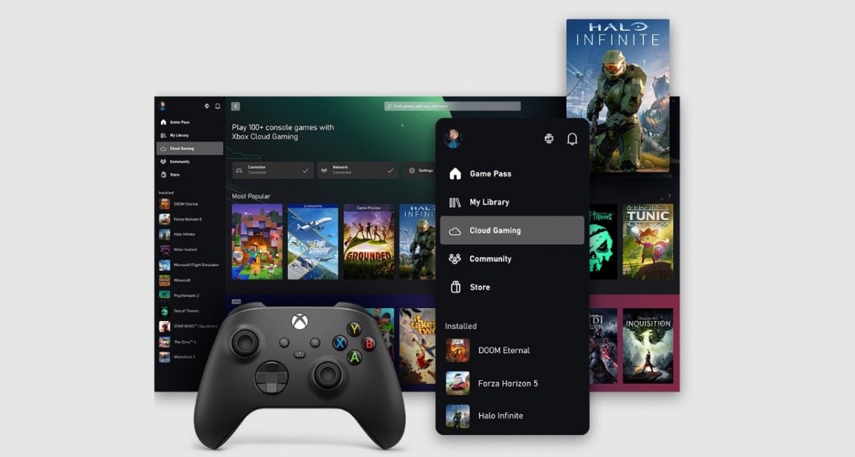 Xbox app on android to support xbox games