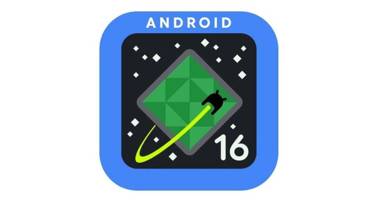 android 16 logo