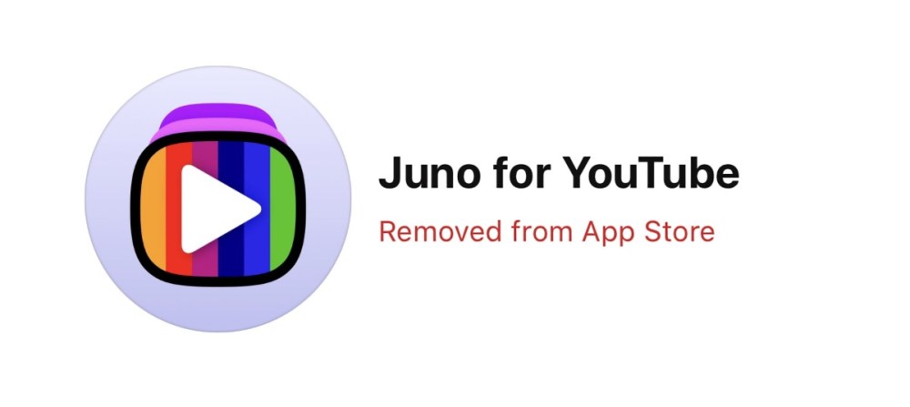 Juno, 針對Vision Pro打造的第三方YouTube影片播放服務Juno，在Google抗議後被蘋果下架<br><span style='color:#848482;font-size:16px;'>但開發者表示其視覺設計並未讓人聯想到YouTube</span>, mashdigi－科技、新品、趣聞、趨勢