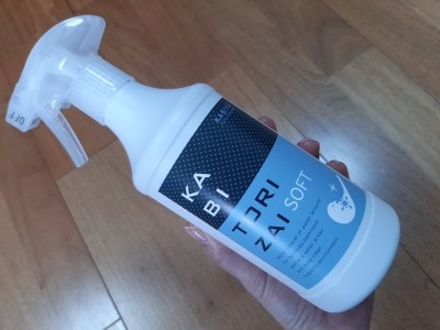 カビ取り剤 ソフト 450ml(布・木材・色落ち素材)布 カビ カビ取り　 KABITORIZAI SOFT