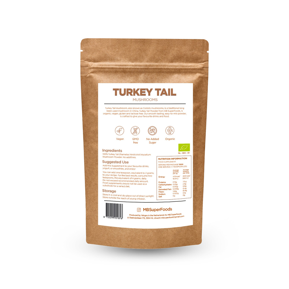 Turkey Tail Mushroom Powder