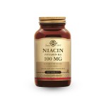 Solgar Niacin Vitamin B3 supplement, supporting energy metabolism and promoting brain health