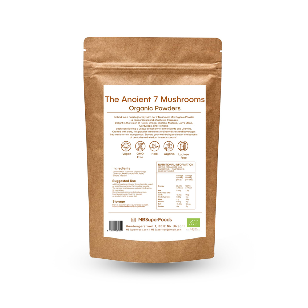 Ancient 7 Organic Mushroom Powders