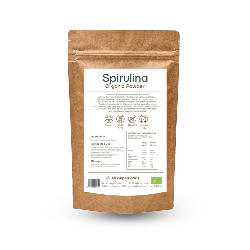 Spirulina Organic Powder