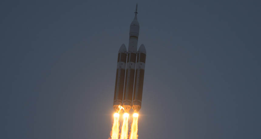 Orion launch