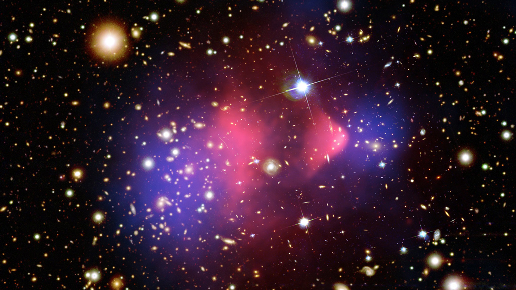 Bullet Cluster image