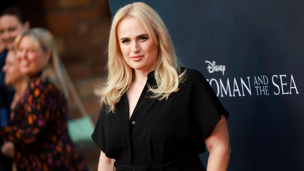 Rebel Wilson attends the Walt Disney Studios premiere of "Young Woman and The Sea" at The Hollywood Roosevelt on May 16, 2024 in Los Angeles, California