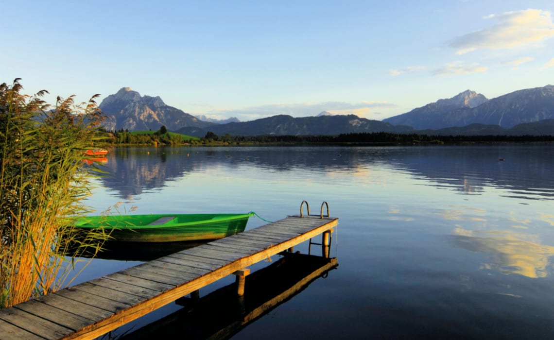 Füssen im Allgäu: Hopfensee