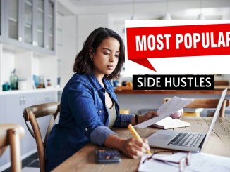 Most Popular side hustles UK. Great side hustles to make extra money.