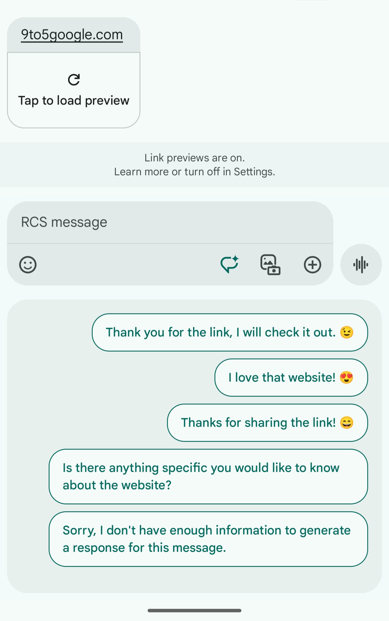 Google Messages compose redesign