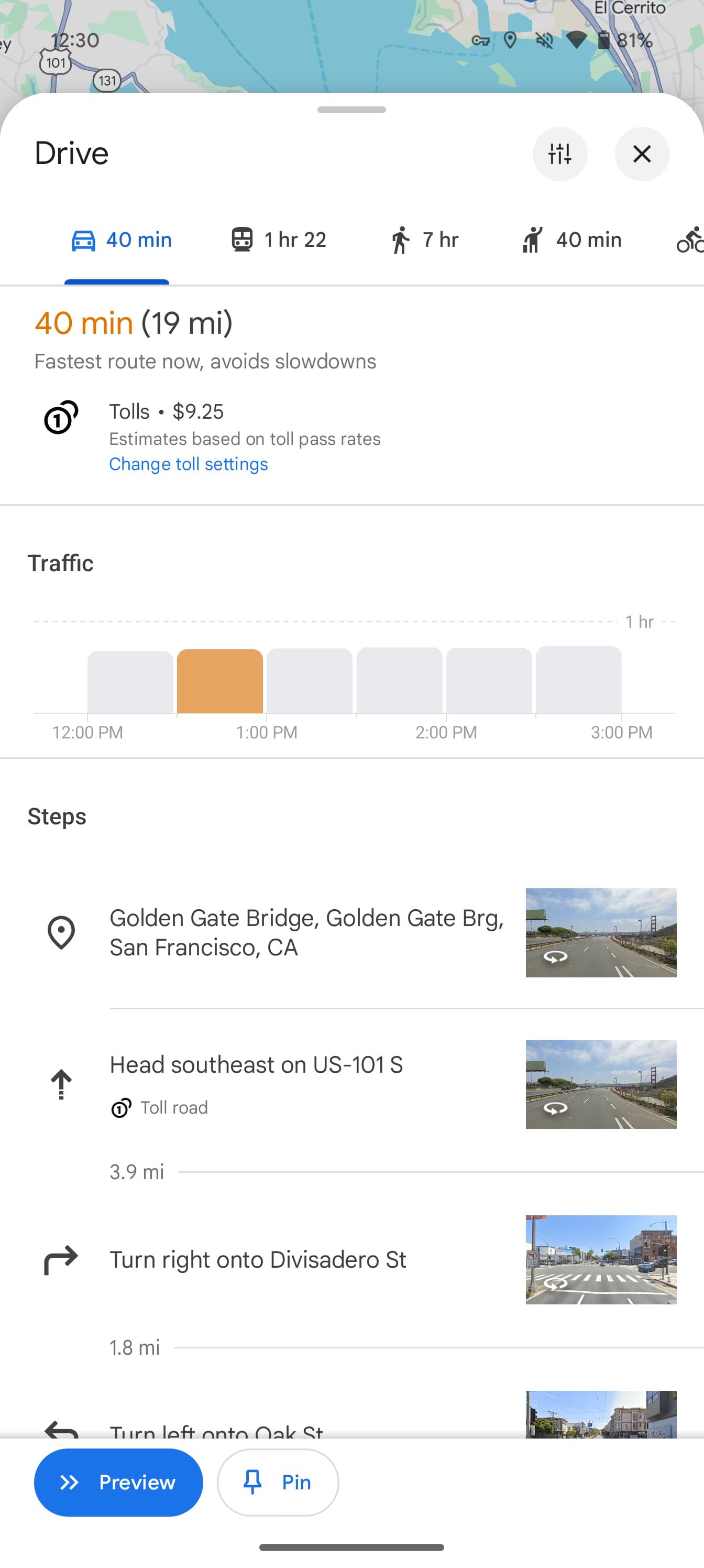 Google Maps Android redesign