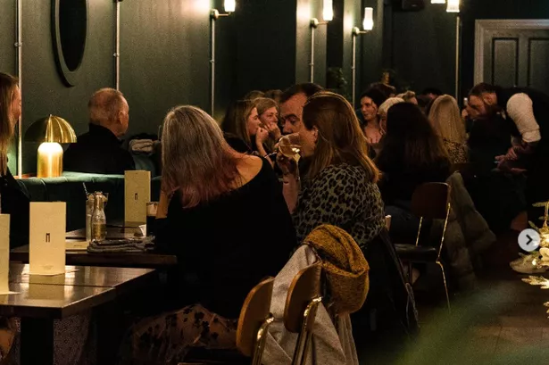 People enjoying a cocktail at Monroe in Holywood