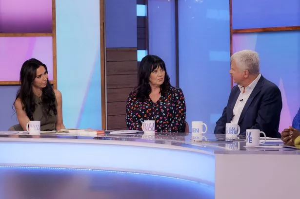 Adrian was on Loose Women to discuss his new book