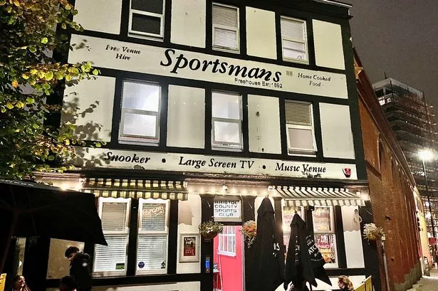 The Sportsmans pub in Colston Street, Bristol