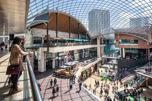 Shopping in Cabot Circus