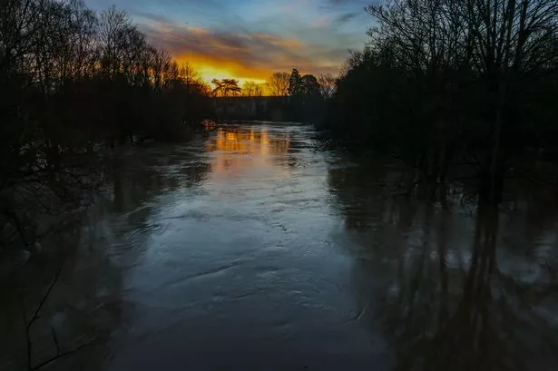 A sunrise after a rainy night