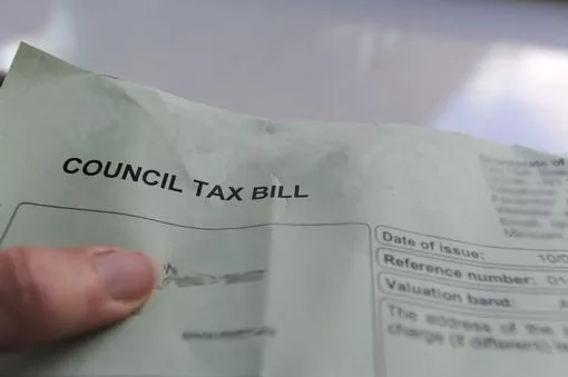 A typical council tax bill