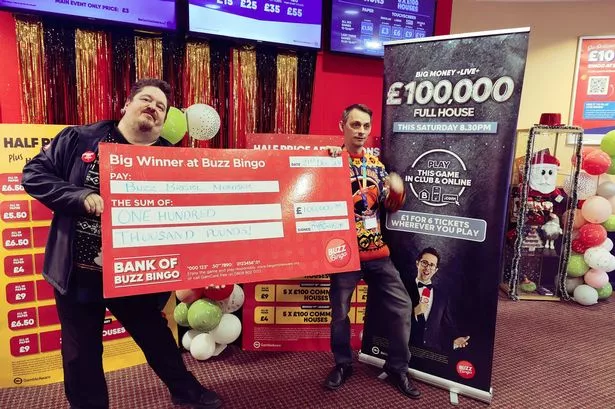 One lucky pensioner won £100,000 at Buzz Bingo in Bristol this month