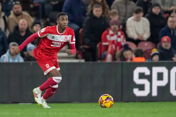 Isaiah Jones of Middlesbrough