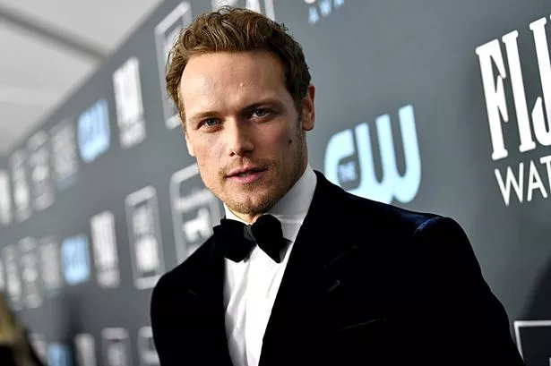 Sam Heughan plays Jamie Fraser in Outlander