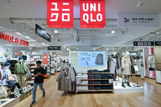 Inside a Uniqlo store in the Shinjuku district of central Tokyo on November 14, 2024