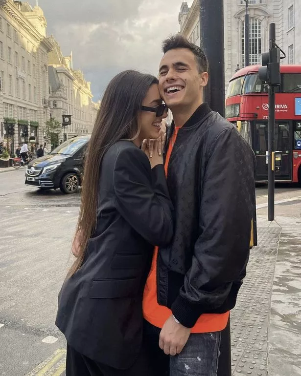 Marta Diaz and Sergio Reguilon