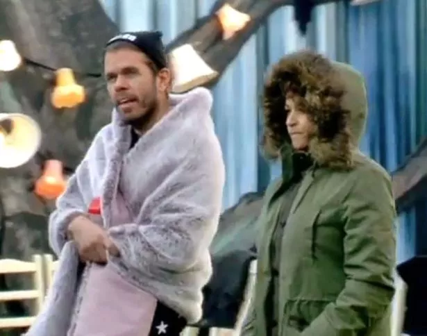 Perez Hilton and Nadia Sawalha