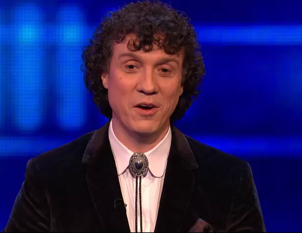 Darragh Ennis asked a contestant on The Chase for lottery numbers after being defeated by her series of guesses