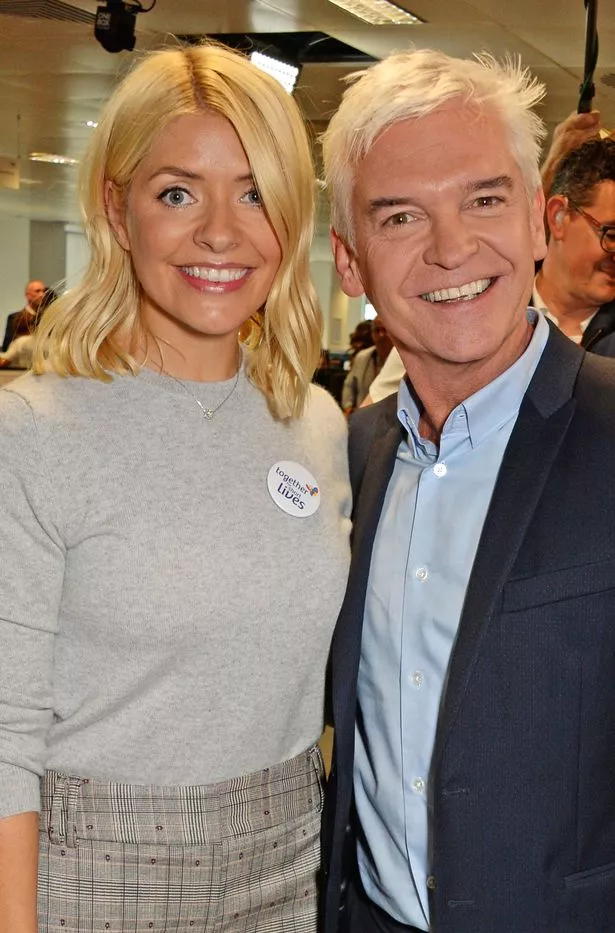 Holly Willoughby and Phillip Schofield