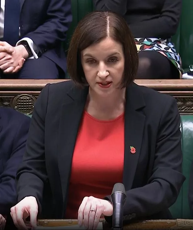 Education Secretary Bridget Phillipson speaking about tuition fees in the House of Commons