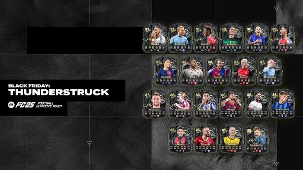 EA FC 25 Thunderstruck squad