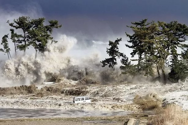 The tsunami struck in 2011