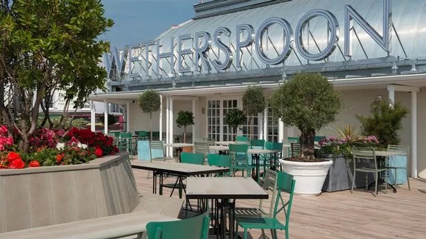 Pub giant Wetherspoons' £2billion a year of sales are increasing coming from products that aren't alcohol