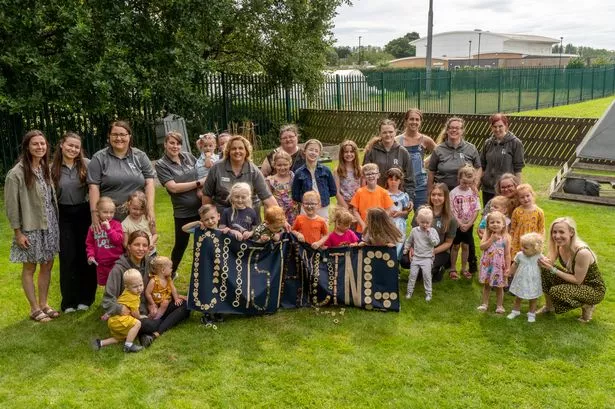 Rosedene Easterside Nursery is celebrating being rated outstanding by Ofsted