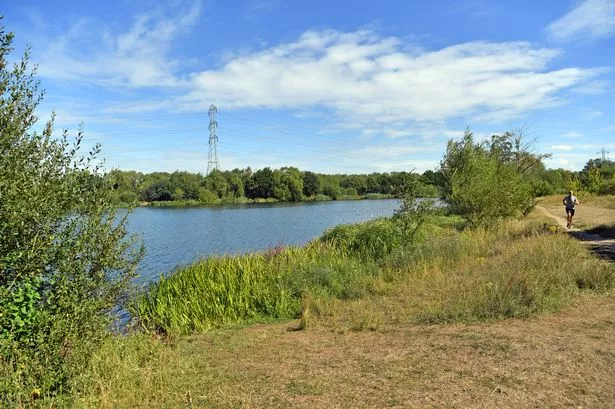 Burpham Lake in Guildford