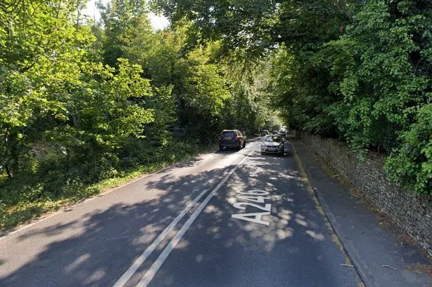 The A246 Guildford Road in East Horsley