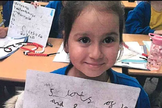 BEST QUALITY AVAILABLE Undated handout photo issued by Surrey Police of Sara Sharif, 10, at school. Sara Sharif's father Urfan Sharif, 42, and stepmother Beinash Batool, 30, have been found guilty at the Old Bailey of the 10-year-old's murder. Her uncle Faisal Malik, 29, was found guilty of causing or allowing her death. Issue date: Wednesday December 11, 2024.