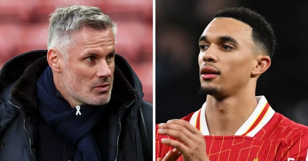 Jamie Carragher and Trent Alexander-Arnold