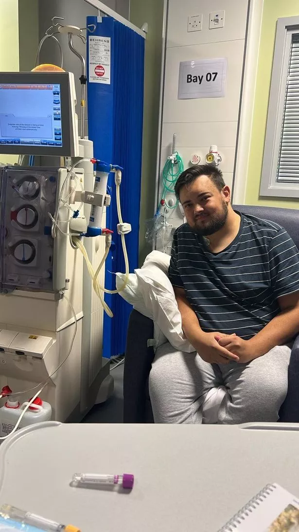 Jason on dialysis