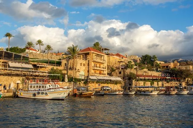 The old port in Byblos, one of the oldest cities in the world and one of the main cities in Lebanon