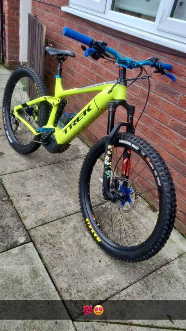 Kayden's stolen bike