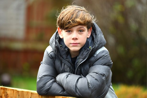 13 year old Kayden Ready has had his mountain bike stolen