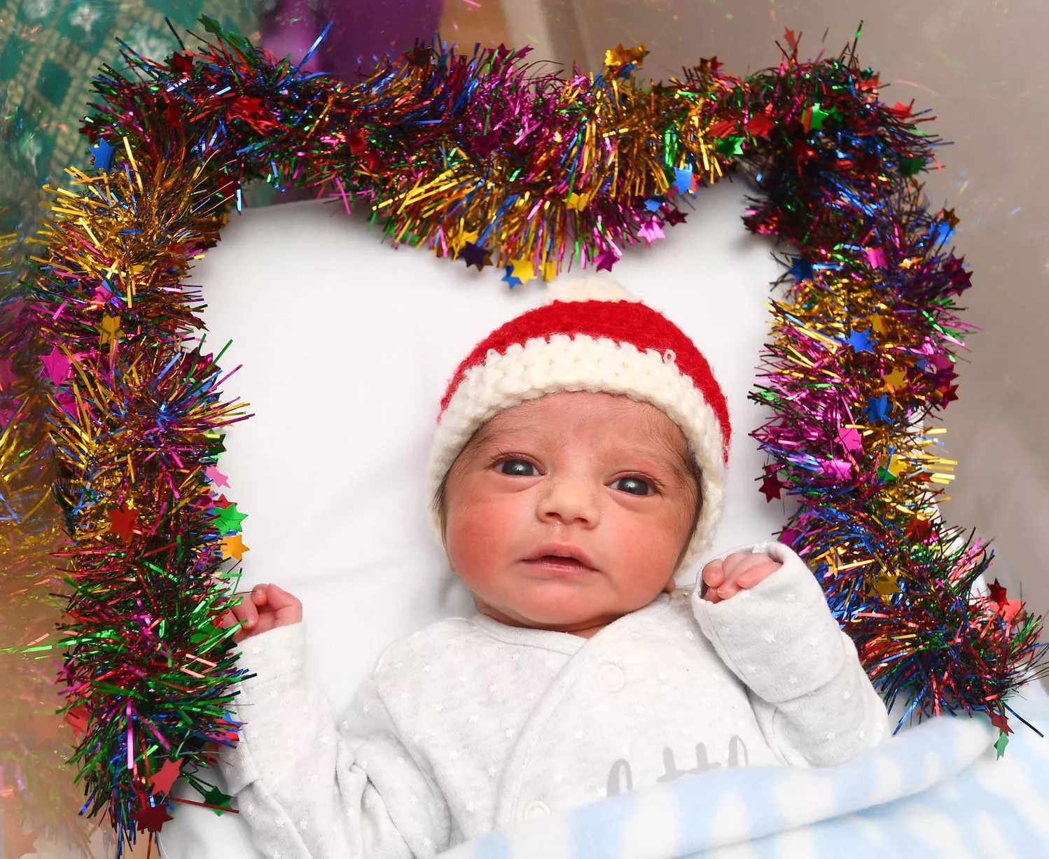 Afifa Ashif gave birth to Christmas Day baby Ameer Aliyar Bin Musawar Janjua at Liverpool Women's Hospital, at 1.32am weighing 6lb 8oz