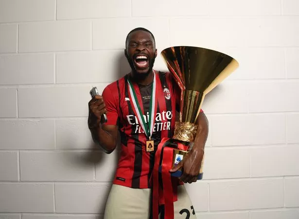 Tomori won the league with Milan in 2022