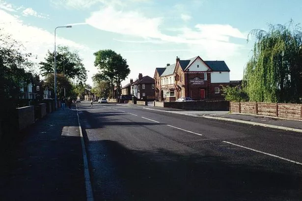 The Rocket pub on New Lane, Breightmet, Bolton, in 1995