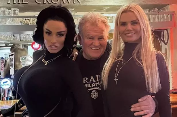 Kerry Katona and Katie Price surprised punters at a Cheshire pub at the weekend