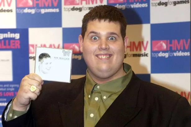 Rik Waller promoting his single I Will Always Love You