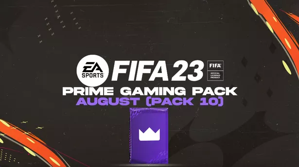 A FIFA 23 Prime Gaming Pack below the FIFA 23 logo