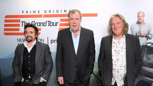 Richard Hammond, Jeremy Clarkson and James May attend a screening of 'The Grand Tour' season 3 held at The Brewery on January 15, 2019