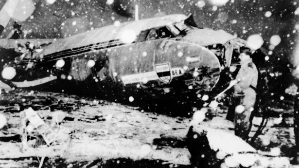 The air crash in February 1958 killed 23 people, including eight Manchester United players